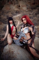 Vampirella Vs Red Sonja #2 Cvr G 15 Copy Incv Cosplay Virgin