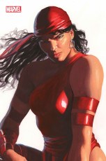 Daredevil #9 Alex Ross Timeless Elektra Vir Var