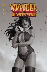 Vampirella Vs Superpowers #1 Cvr I 10 Copy Incv Yoon B&W