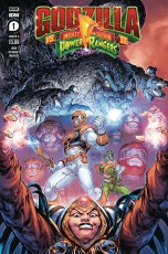 Godzilla Vs Mmpr Ii #1 Cvr A W