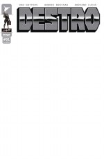 Destro #1 (of 5) Cvr H Blank Cvr