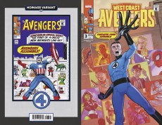 West Coast Avengers #3 Paco Medina Fantastic Four Homage Var