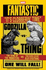 Godzilla Vs Fantastic Four #1 Lee Garbett Versus Var