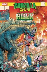Godzilla Vs Hulk #1 Nick Bradshaw Monster Homage Var