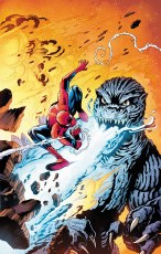 Godzilla Vs Spider-Man #1 100 Copy Incv Campana Vir Var