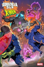Godzilla Vs X-Men #1 Iban Coello Var