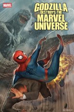 Godzilla Destroys the Marvel Universe #2 Stonehouse Var
