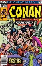 Conan The Barbarian #72 1977