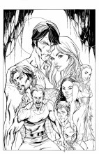 True Blood #1 10 Copy Incv (Net) SKETCH VARIANT