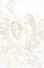 Earth 2 #3 Var Ed Ivan Reis Sketch