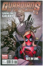 Guardians of Galaxy #1 Texts From Deadpool Var