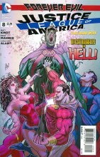 Justice League of America #8 Var Ed (Evil)