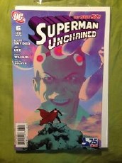 Superman Unchained #6 75th Anniv Var Ed Villain Cvr