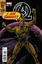 New Avengers #26 Rocket Raccoon and Groot Var