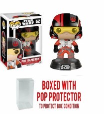 Pop Star Wars E7 Poe Dameron Vinyl Fig (w/ Protector)