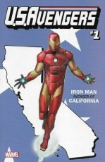 Us Avengers #1 Reis California State Var Now