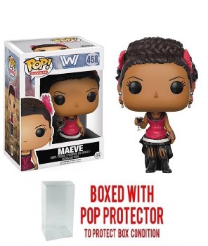 Pop Westworld Maeve Vinyl Fig w/ Pop Protector