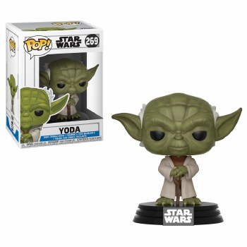 Pop Star Wars Clone Wars Yoda Vinyl Figure