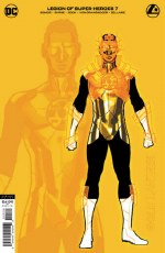 Legion of Super Heroes #7 1:25 Gold Lantern Var Edition