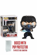 Pop Movies Mortal Kombat Sub-Zero Metallic Vin Fig w/ Pop Protector