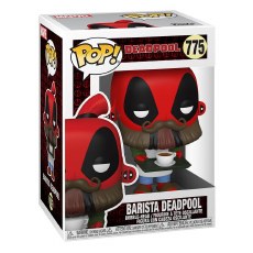 Pop Marvel Deadpool 30th Coffee Barista Vin Fig 

Ships with pop protector