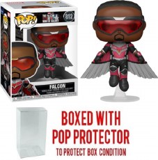 Pop Falcon and Winter Soldier Falcon Flying Vin Fig w/ Pop Protector