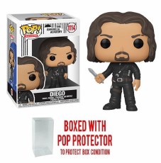 Pop Tv Umbrella Academy Diego Vin Fig w/ Pop Protector