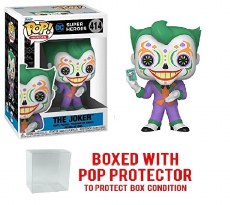 Pop Heroes Dia De Los Muertos DC Joker Vin Fig