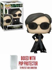 Pop Movies Matrix Resurrections Trinity Vin Fig w/ Pop Protector