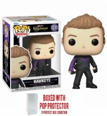 Pop Tv Hawkeye Clint Barton Vinyl Fig w/ Pop Protector