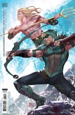 Aquaman Green Arrow Deep Target #1 (of 7) Cvr B Lee Card Sto