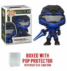 Pop Games Halo Infinite Mark V B W/Blue Energy Sword Vin Fig