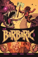 Barbaric #3 Cvr A Dlx B&W Ed