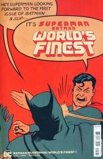 Batman Superman Worlds Finest #1 Cvr G 25 Copy Zdarsky Superman slapping Batman.