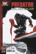 Predator Black White & Blood #1 (of 4) Mahmud Asrar Var
