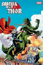 Godzilla Vs Thor #1 Guidry King of Monsters Homage Var