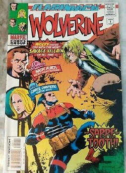 Wolverine #1 Flashback