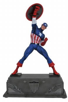 MARVEL PREMIER COLL CAPTAIN AMERICA STATUE