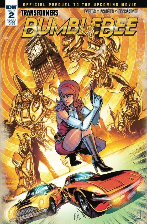 TRANSFORMERS OFFICIAL MOVIE PREQUEL #2 COVER A VARIANT