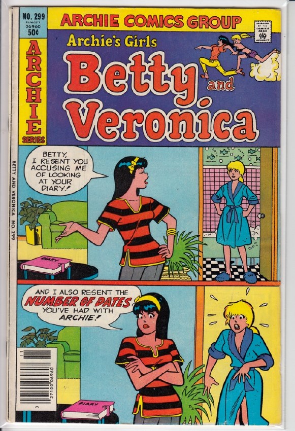 ARCHIE'S GIRLS BETTY & VERONICA #299 FN - Hill City Comics & Cards ARCHIE'S GIRLS BETTY & VERONICA #299 FN - Hill City Comics & Cards