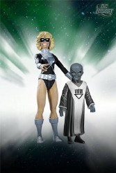 BLACKEST NIGHT BLACK LANTERN TERRA WITH SCAR AF