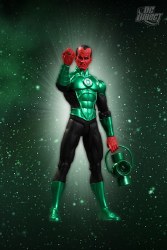 GREEN LANTERN SER 5 SINESTRO ACTION FIGURE