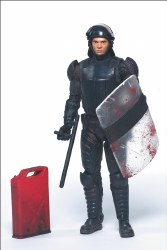 WALKING DEAD COMIC SERIES 2 RIOT GEAR GLEN ACTION FIGURE
