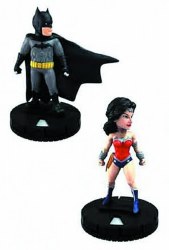 DC HEROCLIX BATMAN & WONDER WOMAN TAB APP ELITE 2PK