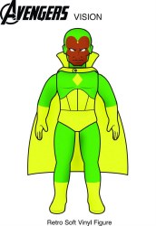 MARVEL HERO SOFUBI VISION