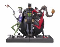 DC GALLERY JOKER & HARLEY QUINN BOOKENDS