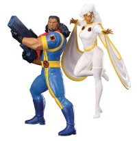 MARVEL UNIVERSE X-MEN 92 BISHOP & STORM 2PK ARTFX+ STATUE