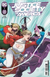 JUSTICE SOCIETY OF AMERICA #4(OF 12) CVR A MIKEL JANIN