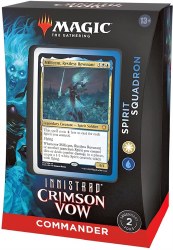 MTG TCG INNISTRAD CRIMSON VOW COMMANDER DECK SPIRIT SQUADRO