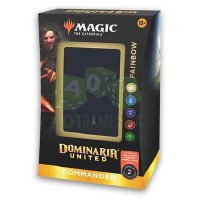 MTG TCG DOMINARIA UNITED COMMANDER DECK PAINBOW